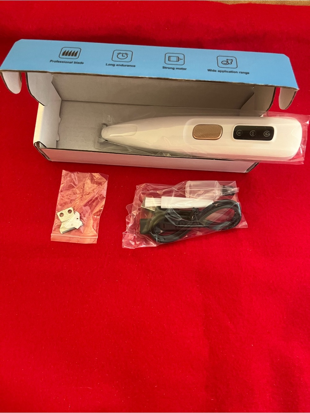 Rechargeable Pet Hair Trimmer